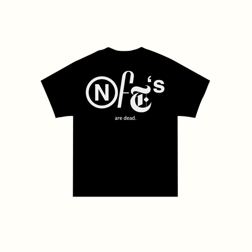 NFT are Dead T-Shirt Black