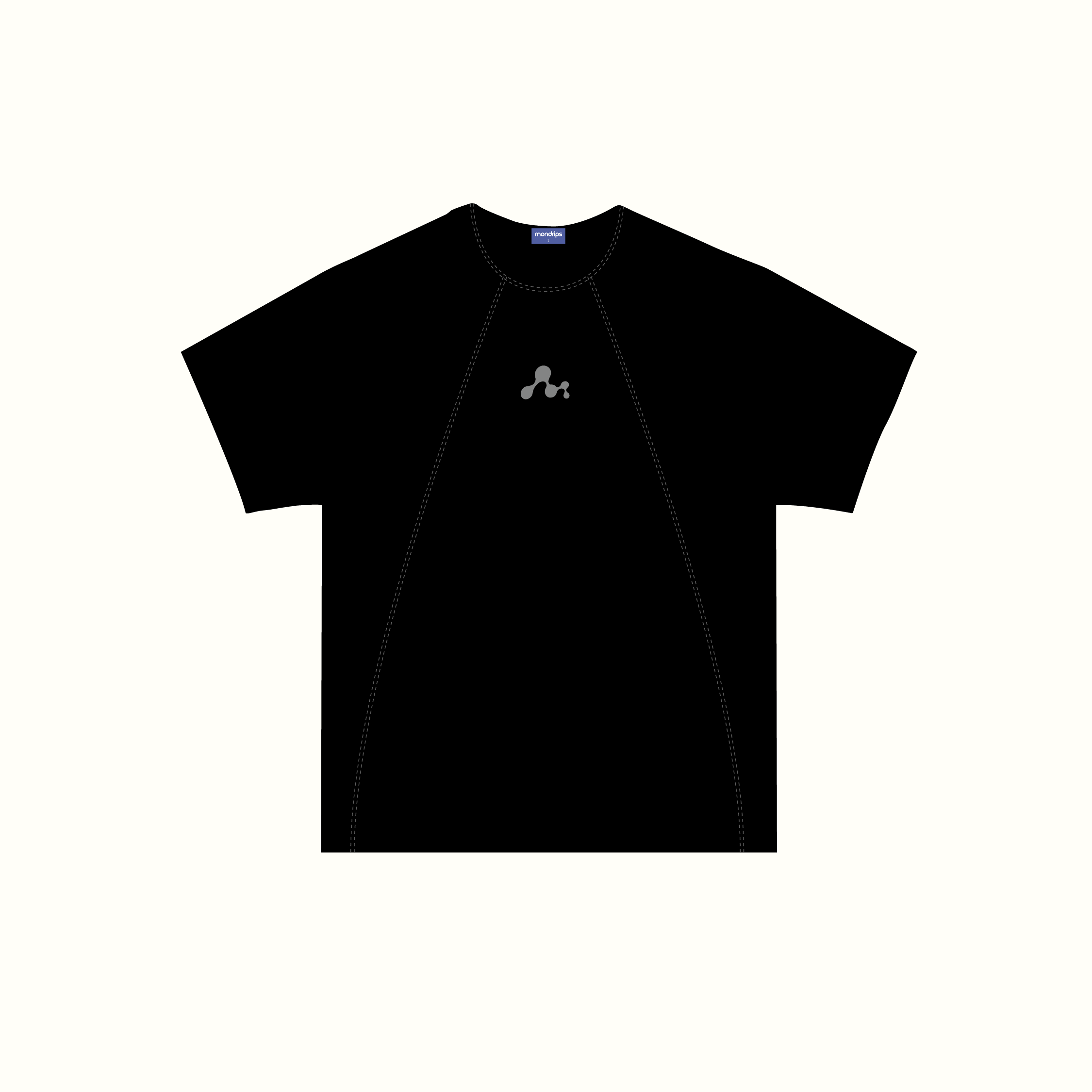 Mondrips S1 T-Shirt Black